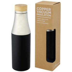 Botella de acero inoxidable con aislamiento al vacío de cobre de 540 ml 'Hulan'
