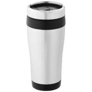 Vaso con aislamiento de acero inoxidable reciclado de 410 ml con certificación RCS 'Elwood'