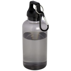 Bidón de 400 ml de plástico reciclado con mosquetón y certificación RCS 'Oregon'