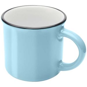 Taza de cerámica de 240 ml “Bari” con acabado brillante