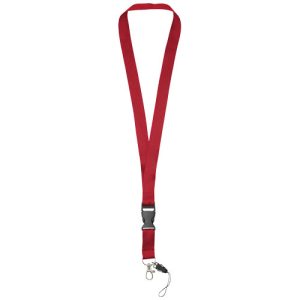 Lanyard con hebilla separable y enganche para móvil 'Sagan'