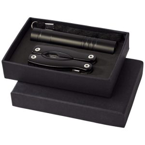 Set de cuchillo multiusos y linterna 'Scout'