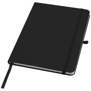 Libreta de tapa dura A5 de material reciclado con páginas rayadas 'Teak'