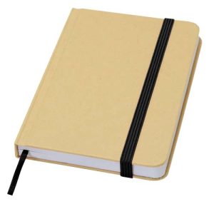 Libreta de tapa dura A6 de material reciclado con páginas lisas 'Reed'