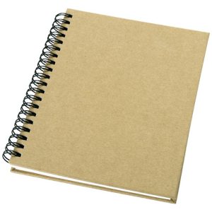 Libreta espiral de papel reciclado 'Mendel'