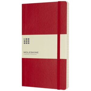 Libreta de tapa blanda L rayada 'Classic'