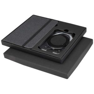 Set de regalo con libreta de tapa dura A6 y cartera 'MagSafe' 'Kern'