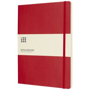 Libreta de tapa blanda XL lisa 'Classic'