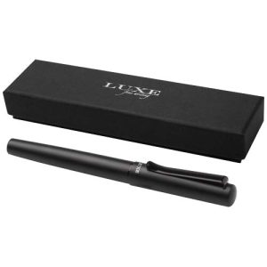Pluma estilográfica de aluminio reciclado 'Lucetta' (tinta negra)