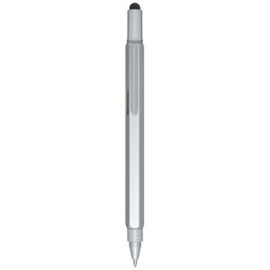 Bolígrafo multifunción de aluminio reciclado 'Dora' (tinta negra)