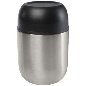 Fiambrera de 480 ml de acero inoxidable reciclado de doble pared 'Supo' con cuchara plegable