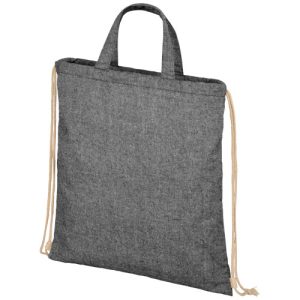 Mochila de cuerdas de algodón reciclado de 210 g/m² 6L 'Pheebs'
