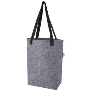 Bolsa Tote de fieltro reciclado GRS con fondo ancho de 12 L 'Felta'