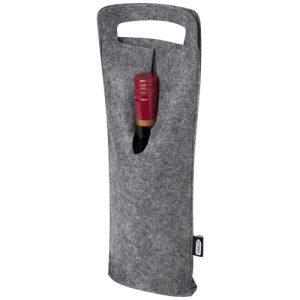Bolsa de vino de fieltro reciclado GRS de 75 cl 'Felta'