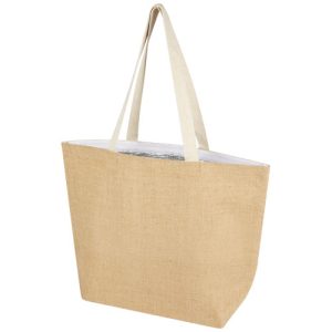 Bolsa Tote isotérmica de yute de 300 g/m² de 12 L 'Juta'