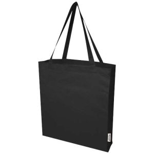 Bolsa Tote con refuerzos de algodón reciclado GRS de 140 g/m² de 12l 'Madras'