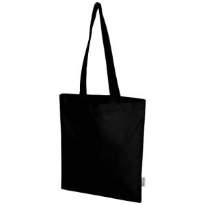 Bolsa Tote de 7 l de algodón reciclado GRS de 180 g/m² 'Peru Blend'