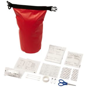 Bolsa impermeable con 30 elementos de primeros auxilios 'Alexander'