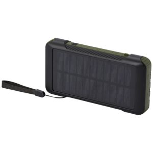 Batería externa de dinamo solar en plástico reciclado de 10 000 mAh con certificación RCS  'Soldy'