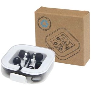 Auriculares tipo C con cable y caja de plástico reciclado 'Baekdu'