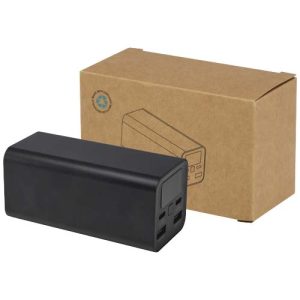 Batería externa para portátil de aluminio reciclado de 20 000 mAh y 70 W 'Acamar'