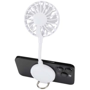 Ventilador portátil magnético de plástico reciclado 'Ventio'