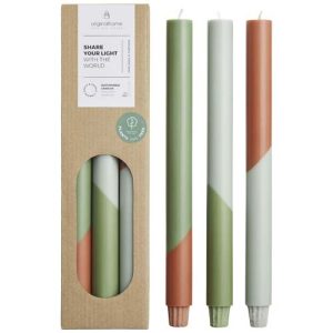 Velas diagonales - set de 3 'Originalhome Eden'