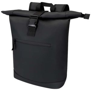 Mochila de 15' y 18 L con parte superior enrollable de material reciclado con certificado GRS 'Resi Plus'