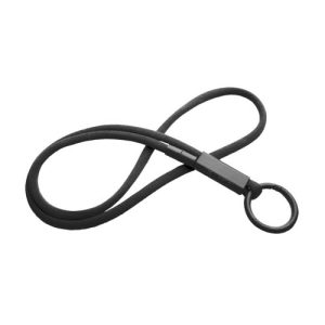 Lanyard con tubo de plástico reciclado 'Tubyard'