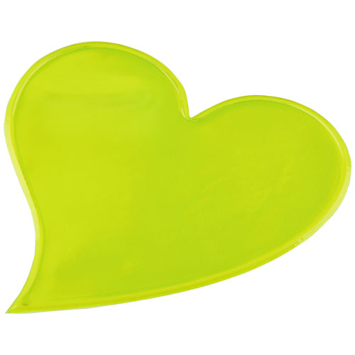 Pegatina de corazón grande de PVC reflectante S-12 RFX™