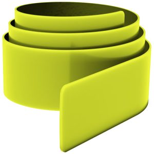 Pulsera 'slap' reflectante de TPU de 34 cm 'RFX™'