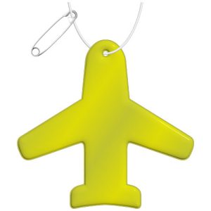 Colgante de PVC reflectante en forma de avión H-09 'RFX™'