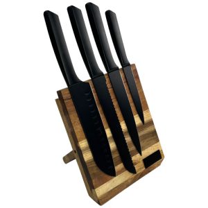 Juego de cuchillos de cocina y tabla de cortar 'SCX.design K04'