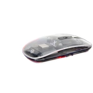 Ratón inalámbrico transparente multimodo Bluetooth® de 2,4 GHz 'SCX.design O24'