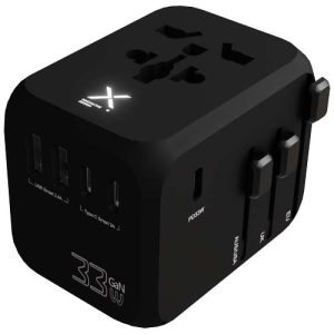 Adaptador universal de viaje 'SCX.design T16'
