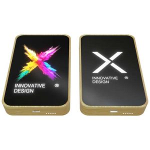 Batería externa de madera de 15 W y 5000 mAh con 'MagSafe' 'SCX.design P26'
