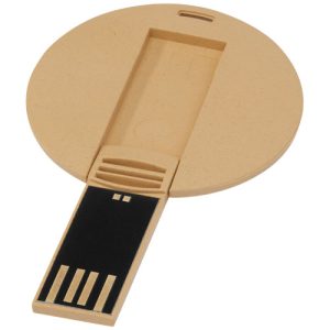 USB redondo biodegradable