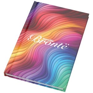 Libreta de tapa dura brillante A5 con 100 hojas 'Novella Brontë'