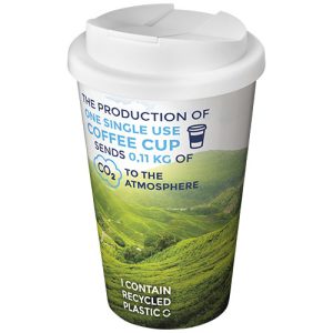 Vaso 350 ml con tapa antigoteo 'Brite-Americano®'