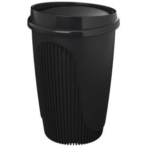 Vaso de 350 ml con tapa 'Alto POP'