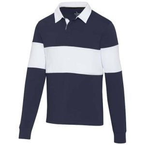 Sudadera tipo polo de rugby unisex 'Clyde'