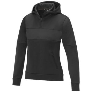 Sudadera anorak con capucha  con media cremallera para mujer 'Sayan'