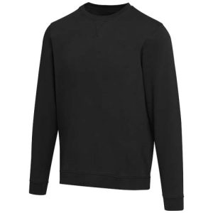 Jersey de cuello redondo de material reciclado orgánico de 280 g/m² con certificado OCS unisex 'Jasper'