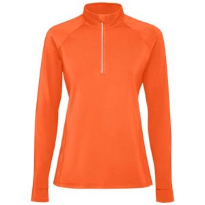 Sudadera de manga larga con media cremallera para mujer 'Estambul'