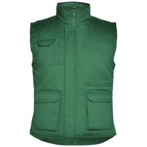 Chaleco de trabajo multiusos cálido con cuello alto 'Amanzor'